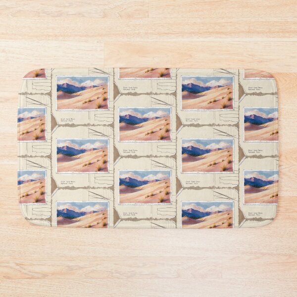Item preview, Great Sand Dunes National Park Postcard Vintage Retro Travel designed and sold by TravelPostcardGems.