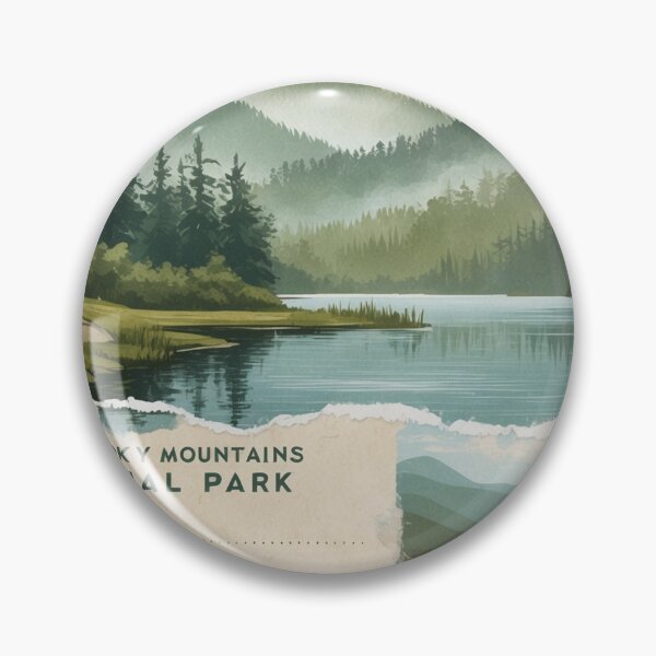 Item preview, Great Smoky Mountains National Park Postcard Vintage Retro Travel designed and sold by TravelPostcardGems.