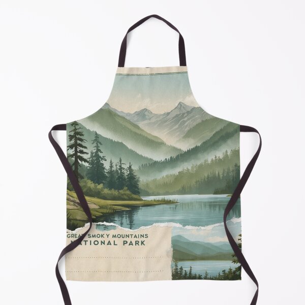 Item preview, Great Smoky Mountains National Park Postcard Vintage Retro Travel designed and sold by TravelPostcardGems.