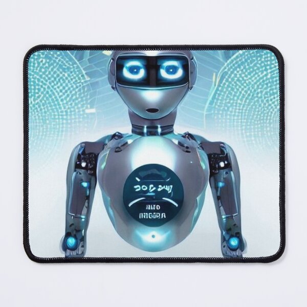 Item preview, The gray robot designed and sold by NokenaDesign.