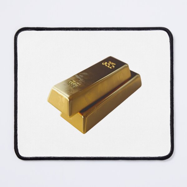Item preview, Realistic Style Gold Bars, Gold Nuggets, Gold, Stickers, Logo, Illustration, Wall arts, Art Prints and More designed and sold by Kevin Lou.