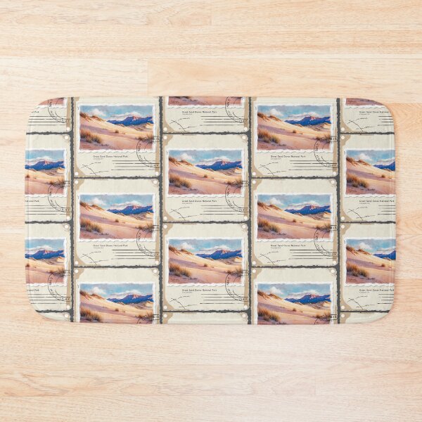 Item preview, Great Sand Dunes National Park Postcard Vintage Retro Travel designed and sold by TravelPostcardGems.