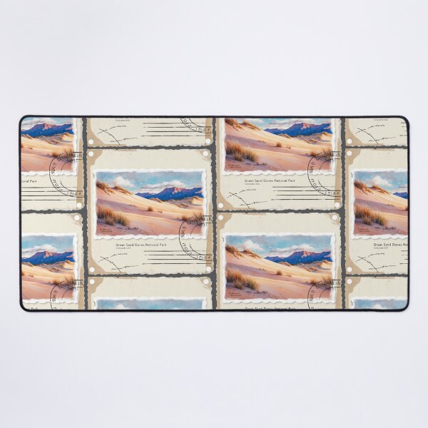 Item preview, Great Sand Dunes National Park Postcard Vintage Retro Travel designed and sold by TravelPostcardGems.