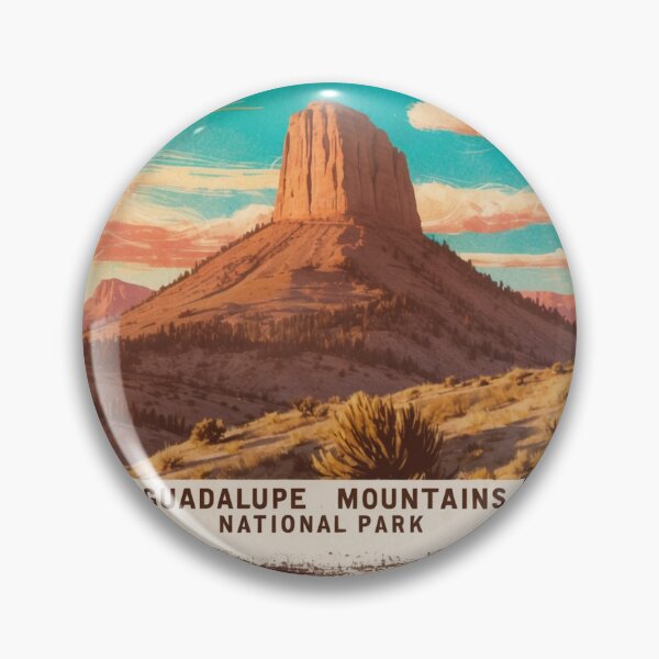 Item preview, Guadalupe Mountains National Park Postcard Vintage Retro Travel designed and sold by TravelPostcardGems.
