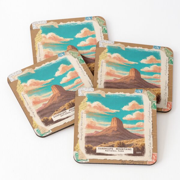 Item preview, Guadalupe Mountains National Park Postcard Vintage Retro Travel designed and sold by TravelPostcardGems.