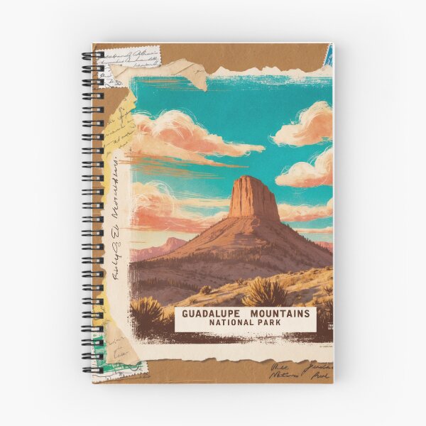 Item preview, Guadalupe Mountains National Park Postcard Vintage Retro Travel designed and sold by TravelPostcardGems.