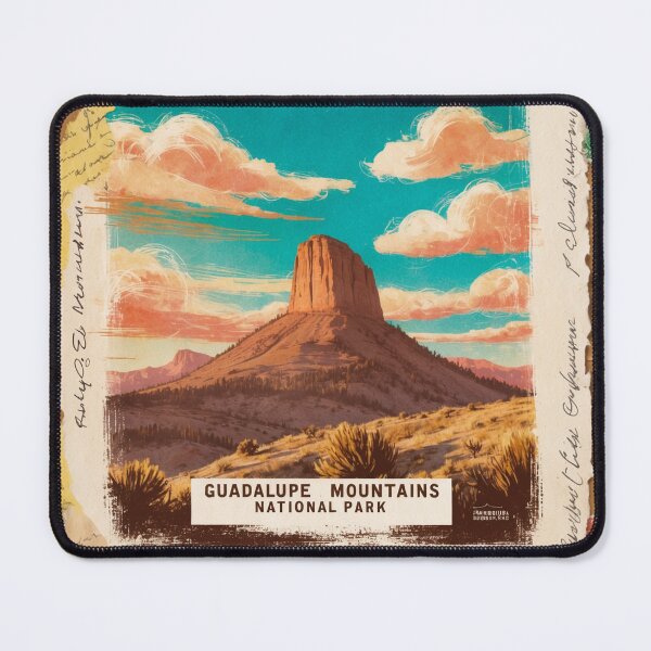Item preview, Guadalupe Mountains National Park Postcard Vintage Retro Travel designed and sold by TravelPostcardGems.