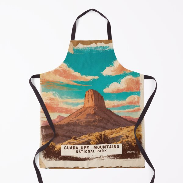Item preview, Guadalupe Mountains National Park Postcard Vintage Retro Travel designed and sold by TravelPostcardGems.