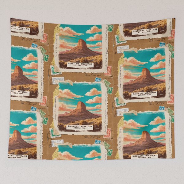 Item preview, Guadalupe Mountains National Park Postcard Vintage Retro Travel designed and sold by TravelPostcardGems.