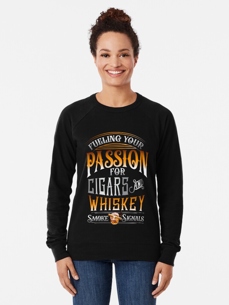 Thumbnail 2 of 5, Lightweight Sweatshirt, Smoke Signals Official T-Shirt 'Passion" designed and sold by TheSmokeSignals.