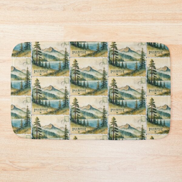Item preview, Isle Royale National Park Postcard Vintage Retro Travel designed and sold by TravelPostcardGems.