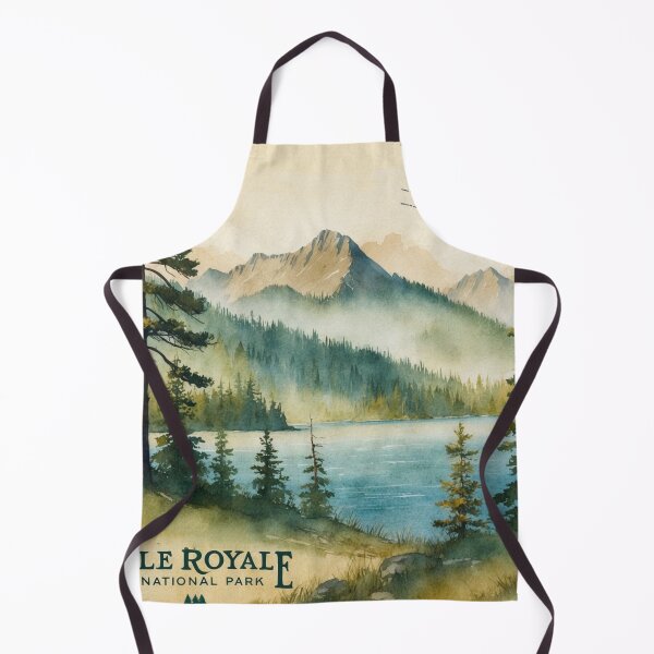Item preview, Isle Royale National Park Postcard Vintage Retro Travel designed and sold by TravelPostcardGems.