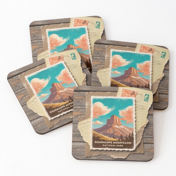 Item preview, Guadalupe Mountains National Park Postcard Vintage Retro Travel designed and sold by TravelPostcardGems.