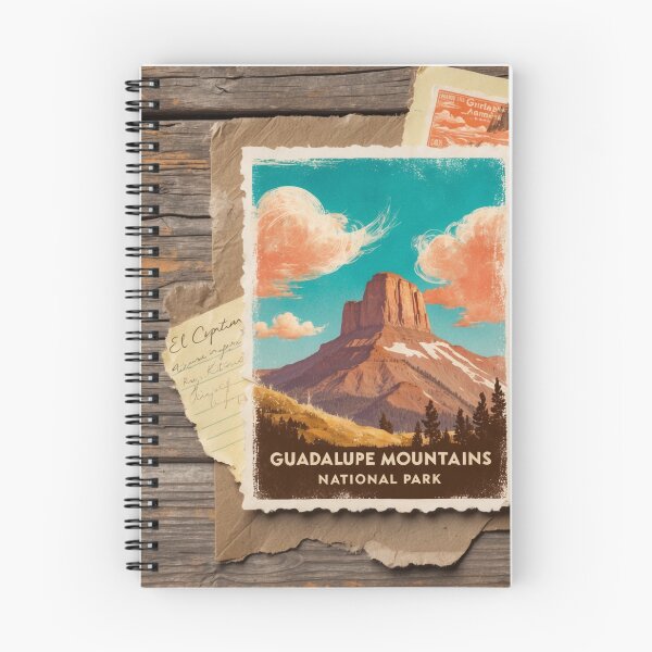 Item preview, Guadalupe Mountains National Park Postcard Vintage Retro Travel designed and sold by TravelPostcardGems.