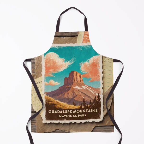Item preview, Guadalupe Mountains National Park Postcard Vintage Retro Travel designed and sold by TravelPostcardGems.
