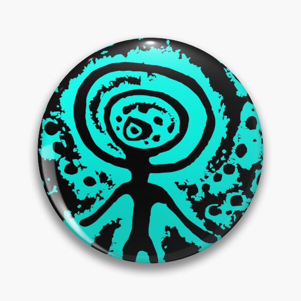 Item preview, SUN HEADED DEITY. TANGALY. BLUE. designed and sold by 5hertz.