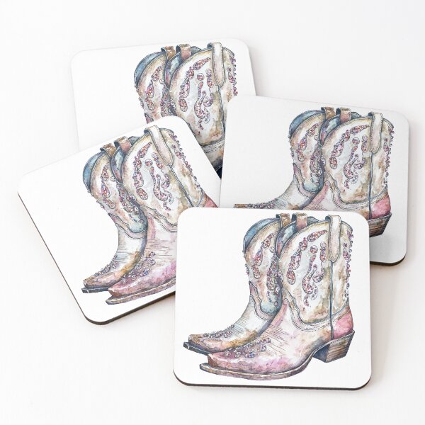 Item preview, Embellished cowboy boots designed and sold by The Retro Stop.