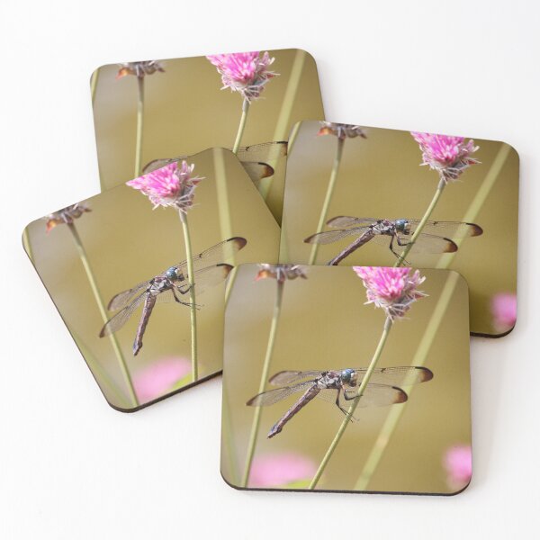 Item preview, Dragonfly With Pink Flower designed and sold by Cynthia48.