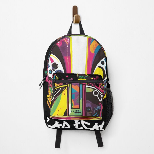 Item preview, Vibrant Pop Art Helmet - White Visor - White Text designed and sold by Artsy Sharky.