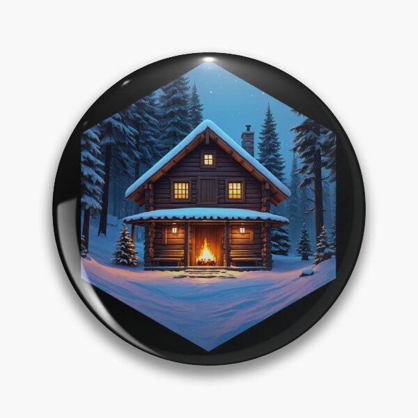 Item preview, Cozy Wood Cabin designed and sold by AbsoluteA.