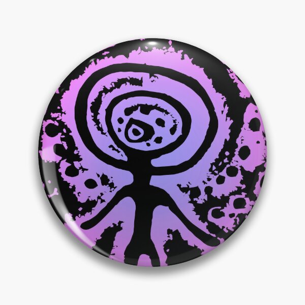 Item preview, SUN HEADED DEITY. TANGALY. PINK/BLUE. designed and sold by 5hertz.