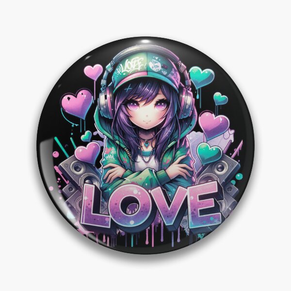 Item preview, Graffiti Anime Girls designed and sold by MamaCsTees.