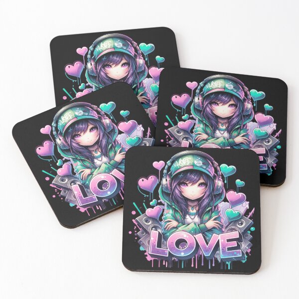 Item preview, Graffiti Anime Girls designed and sold by MamaCsTees.
