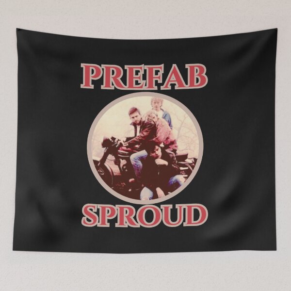 Item preview, Pop Band PREFAB SPROUD Art designed and sold by MetalRockMusic.