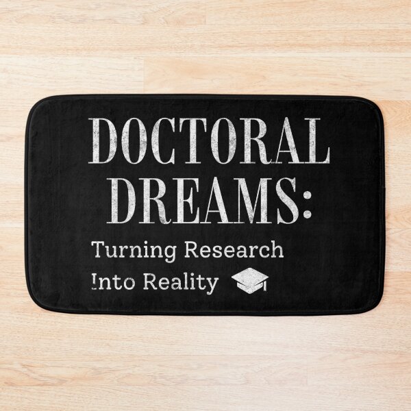 Item preview, Distressed Doctoral Student Life Shirt | PhD Graduation Gift | Postgrad & Thesis Humor designed and sold by HosvPrint .s.