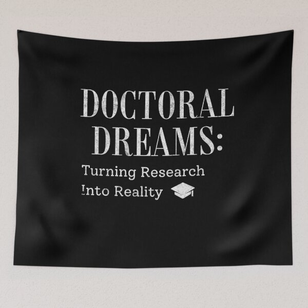 Item preview, Distressed Doctoral Student Life Shirt | PhD Graduation Gift | Postgrad & Thesis Humor designed and sold by HosvPrint .s.