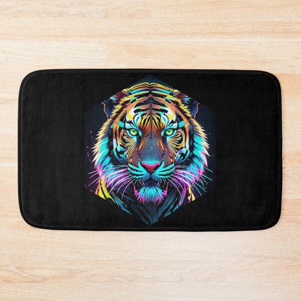 Item preview, Cybernetic Neon Tiger designed and sold by AbsoluteA.