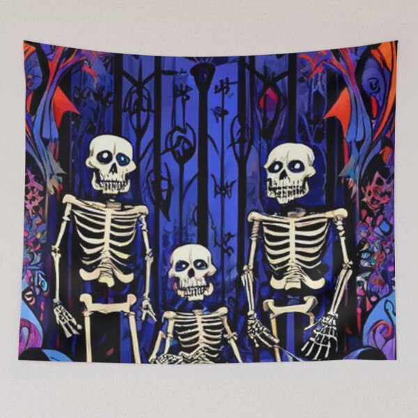 Item preview, Spooky Skeltons Graffiti designed and sold by TheDarkWardrobe.