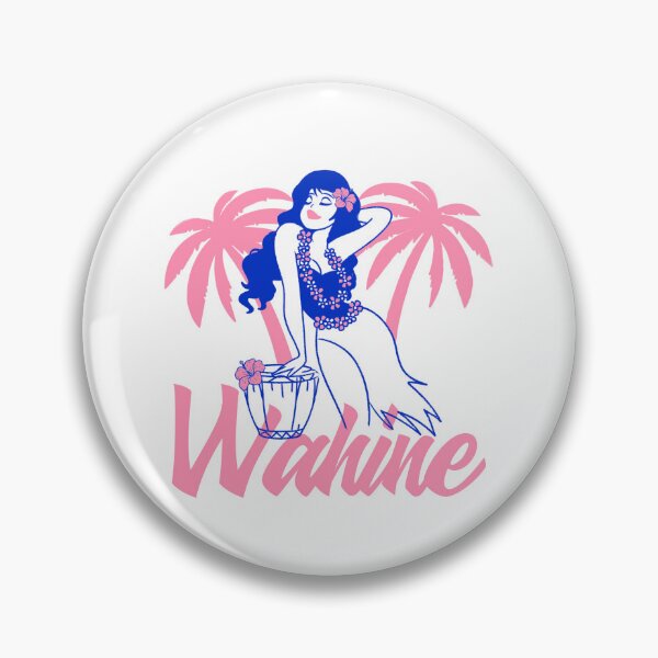 Item preview, Wahine Woman Posing with Lei Hawaiian Inspired designed and sold by GuesthozGraphix.