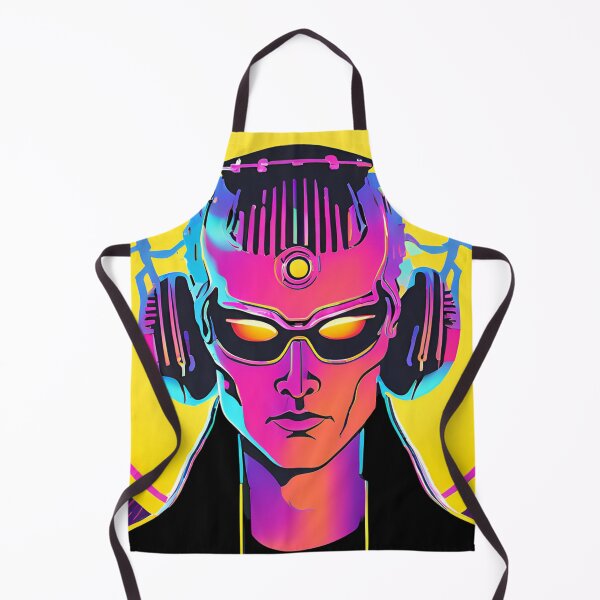 Item preview, Neon-Glowing Cyberpunk Angel T-Shirt - Futuristic Hip God with Electric Halo Art D18 designed and sold by pixelandcrafted.