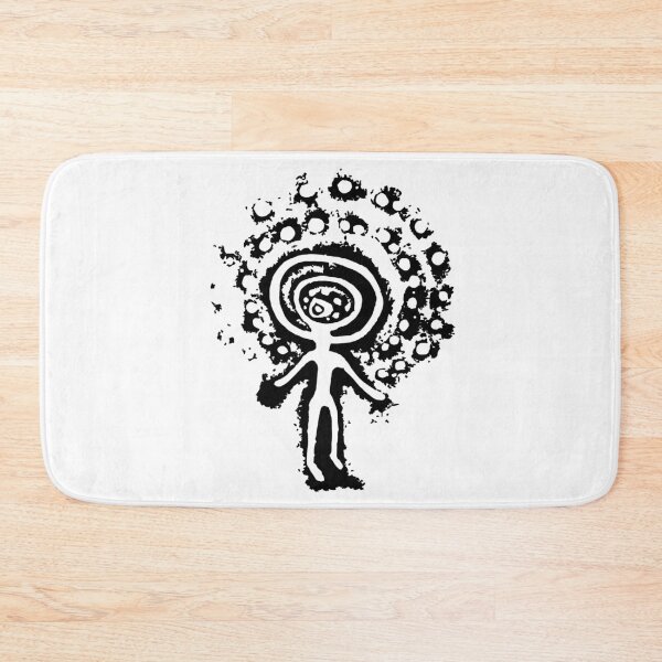 Item preview, SUN HEADED DEITY. TANGALY. BLACK. designed and sold by 5hertz.