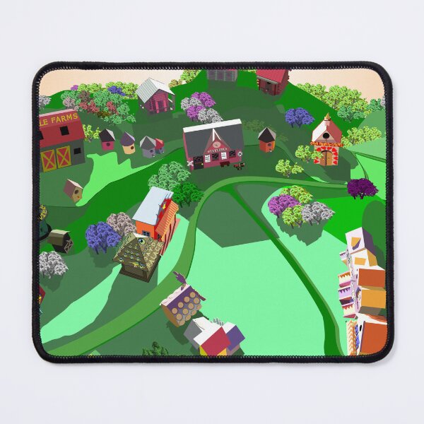 Item preview, Birdhouse Town of Jovielle designed and sold by Art in My Loft.