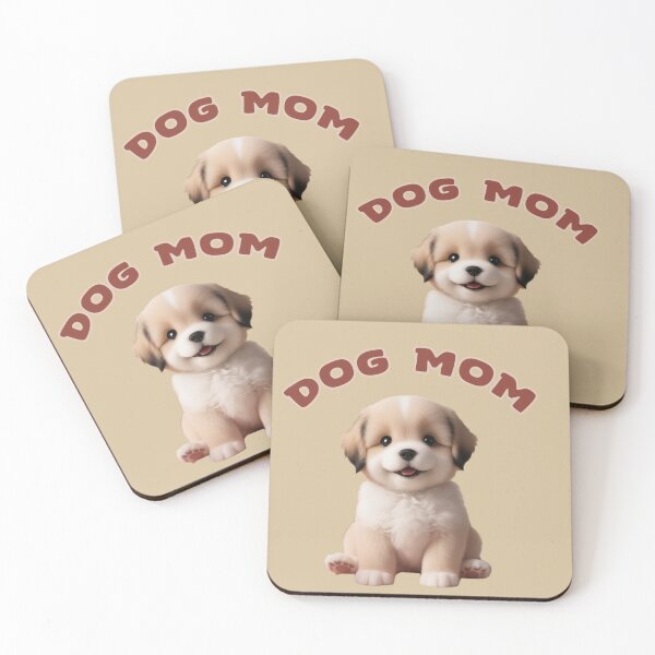 Item preview, DOG MOM CUTE PUPPY designed and sold by La Loca.