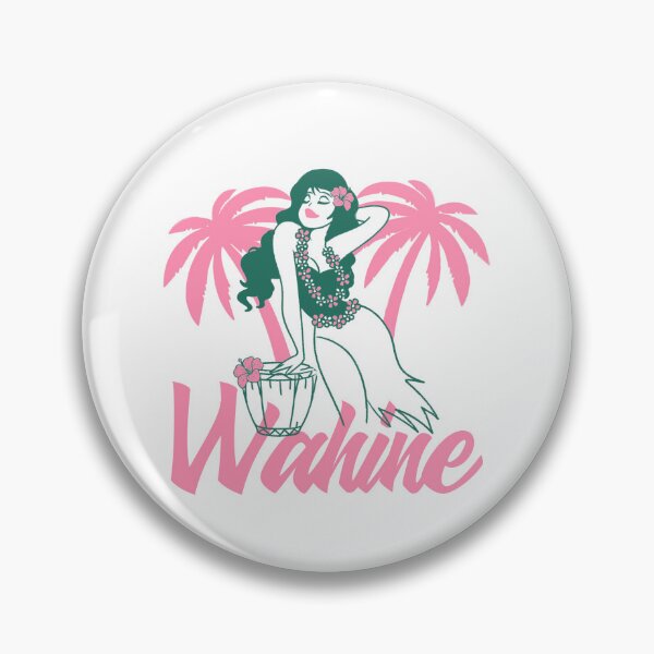 Item preview, Wahine Woman Posing with Lei Hawaiian Inspired designed and sold by GuesthozGraphix.