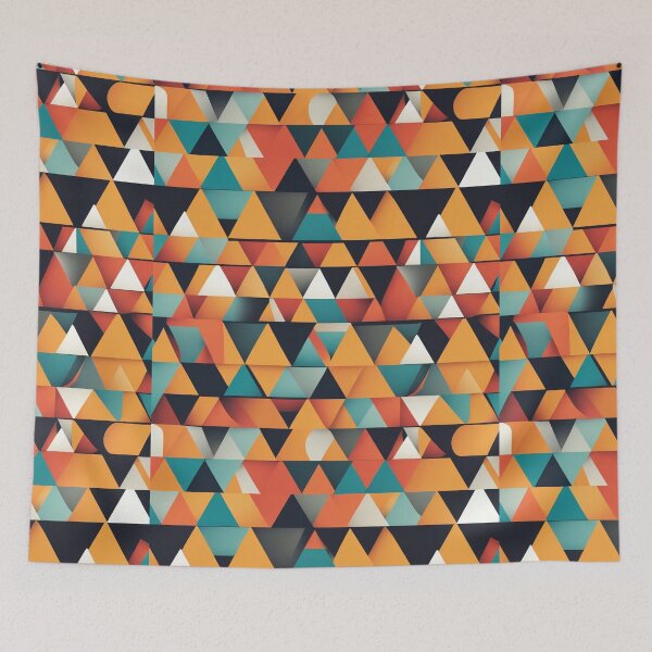 Item preview, Vector Triangle Pattern: Geometric Simple Background designed and sold by hjian8219.