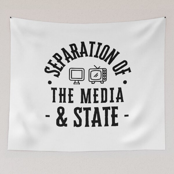 Item preview, Separation of The Media & State TVM designed and sold by GFamilyC.