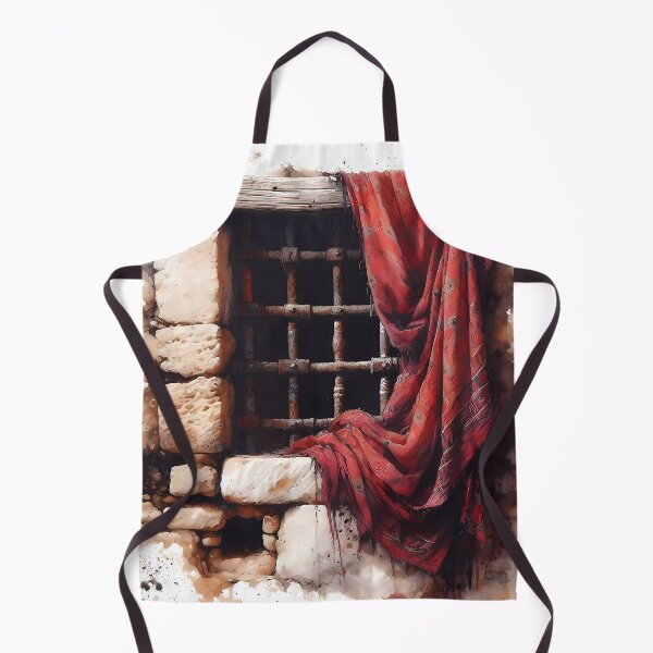 Item preview, Stone Window and Red Drapery designed and sold by Ssevi.