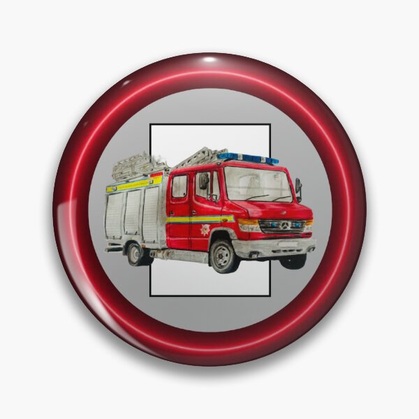 Item preview, Scottish fire and rescue fire truck badge designed and sold by Truck drawing art.