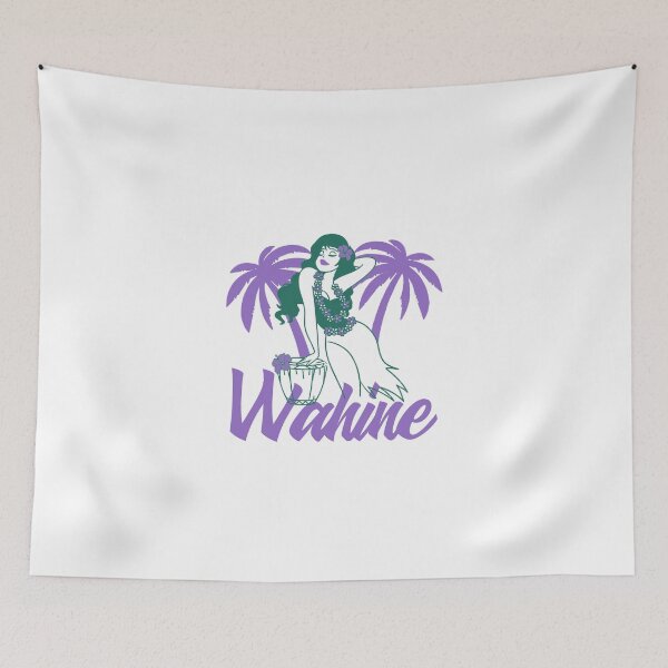 Item preview, Wahine Woman Posing with Lei Hawaiian Inspired designed and sold by GuesthozGraphix.