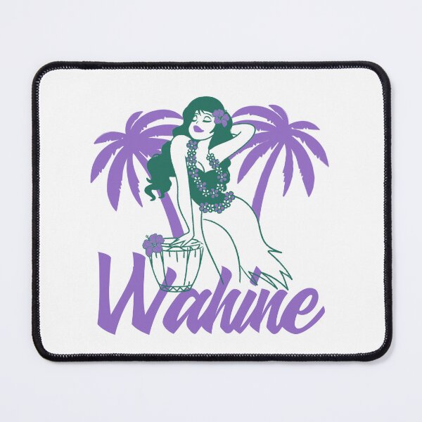Item preview, Wahine Woman Posing with Lei Hawaiian Inspired designed and sold by GuesthozGraphix.