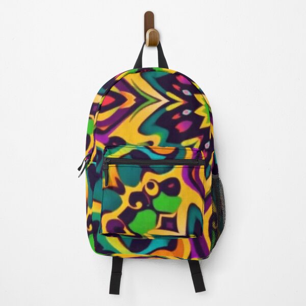 Item preview, Free Vector Hand-Drawn Groovy Psychedelic Pattern Design designed and sold by hjian8219.