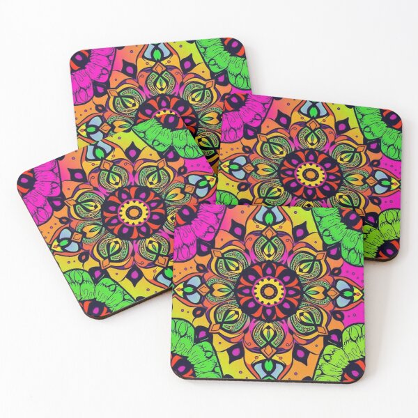 Item preview, Free Vector Hand-Drawn Groovy Psychedelic Pattern Design designed and sold by hjian8219.