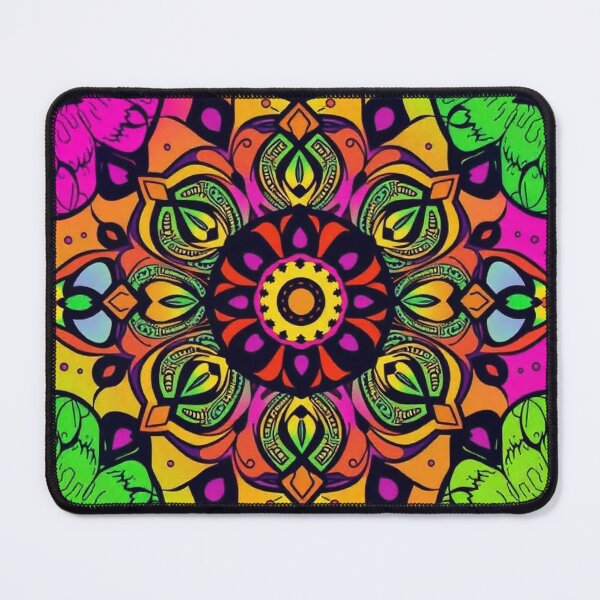 Item preview, Free Vector Hand-Drawn Groovy Psychedelic Pattern Design designed and sold by hjian8219.