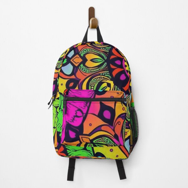 Item preview, Free Vector Hand-Drawn Groovy Psychedelic Pattern Design designed and sold by hjian8219.