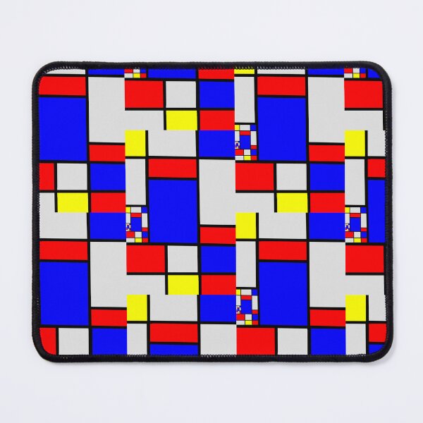 Item preview, Mondriana X, a postmodernist reconstruction. designed and sold by thalasson.