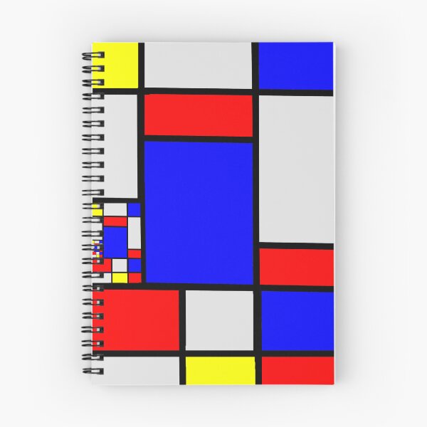 Item preview, Mondriana X, a postmodernist reconstruction. designed and sold by thalasson.
